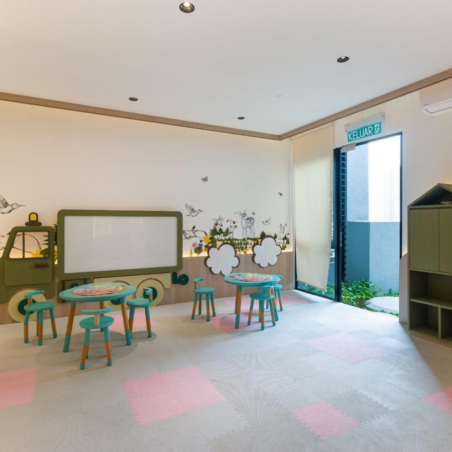 קואלה לומפור Scarletz Suites Klcc Twin Tower By Purple Orchid מראה חיצוני תמונה