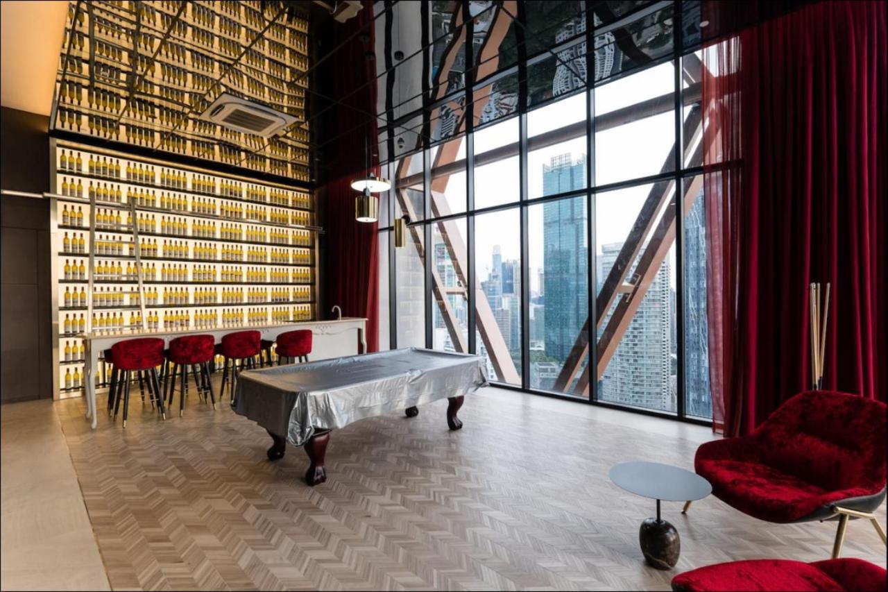 קואלה לומפור Scarletz Suites Klcc Twin Tower By Purple Orchid מראה חיצוני תמונה